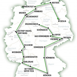 25. Bundeswettbewerb „Gärten im Städtebau“ - Reiseroute steht fest
